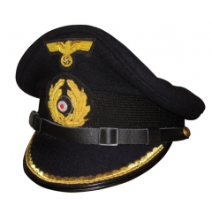 Kriegsmarine Company Grade Officer Visor Cap